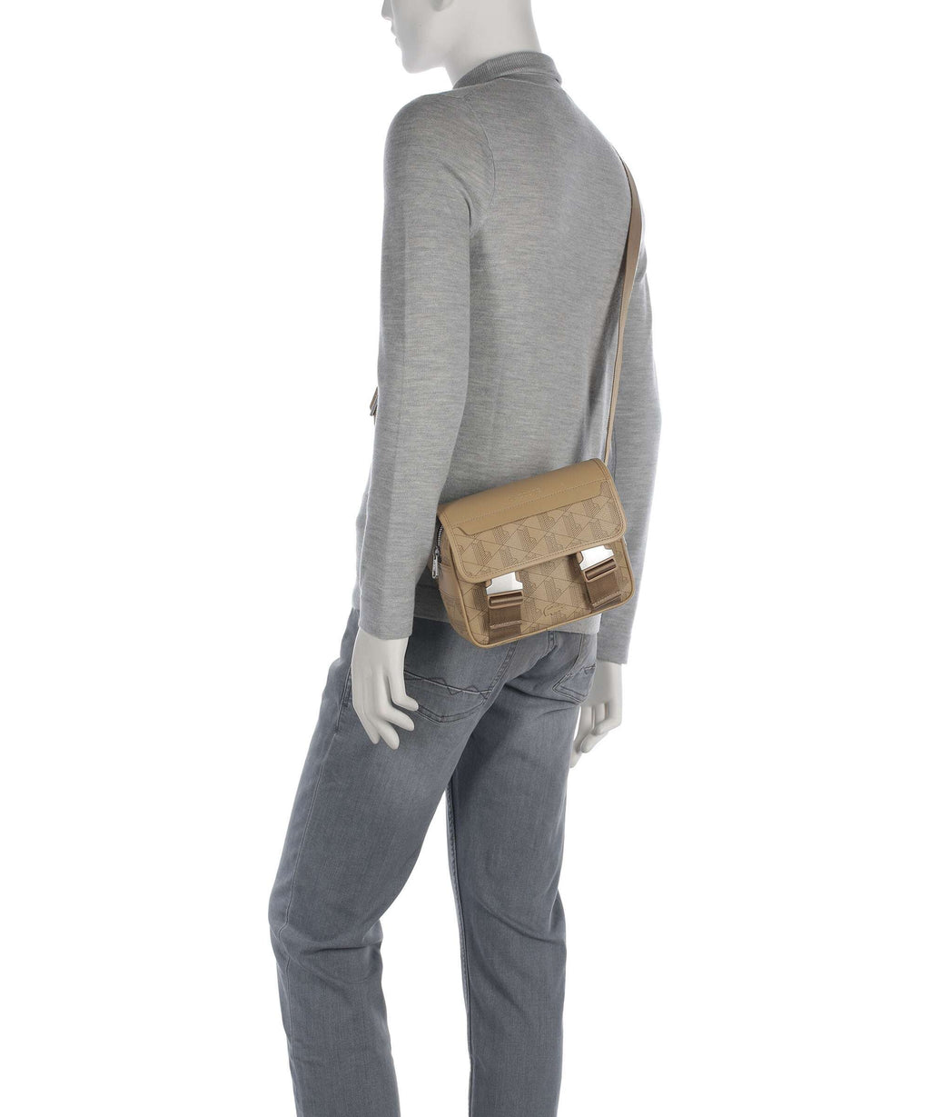 Lacoste The Blend Crossbody bag monogram/viennois/otter