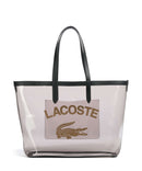 Lacoste Anna Cabas transparent noir ermine