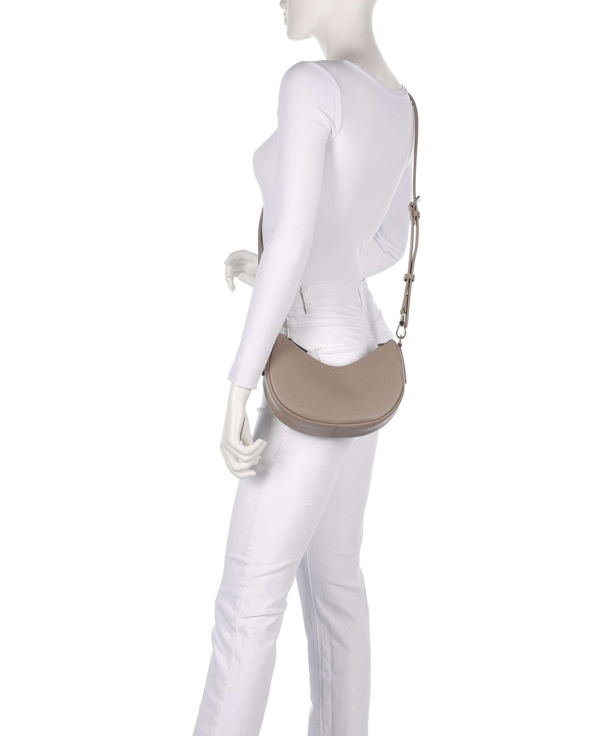 Lacoste Champs Elysees Shoulder bag taupe