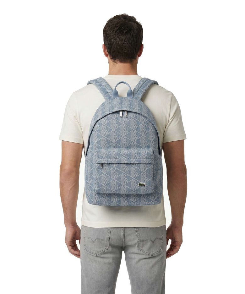 Lacoste Neocroc Jacquard Backpack tradewinds