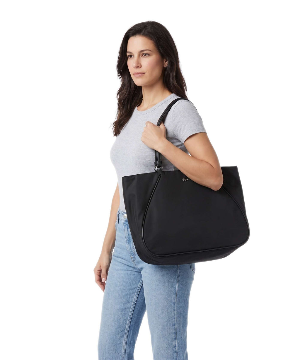 Lacoste Day in L Tote bag noir