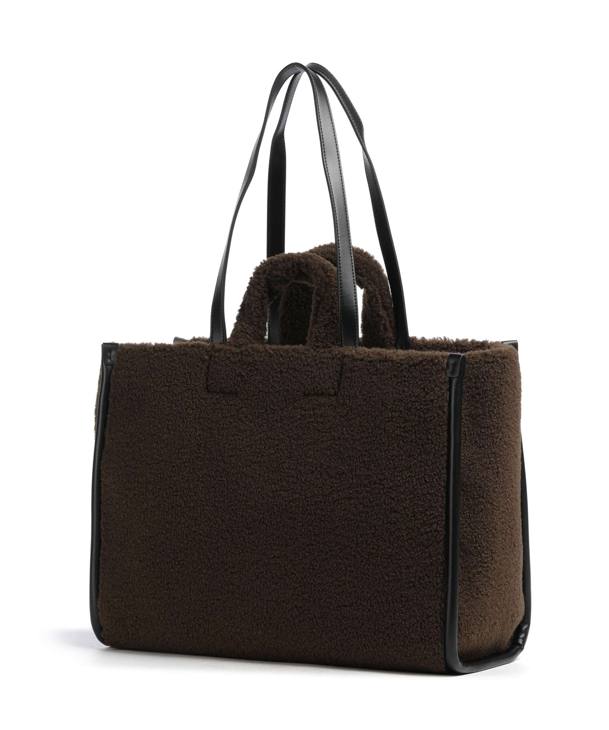 Lacoste Heritage Tote bag brown/noir