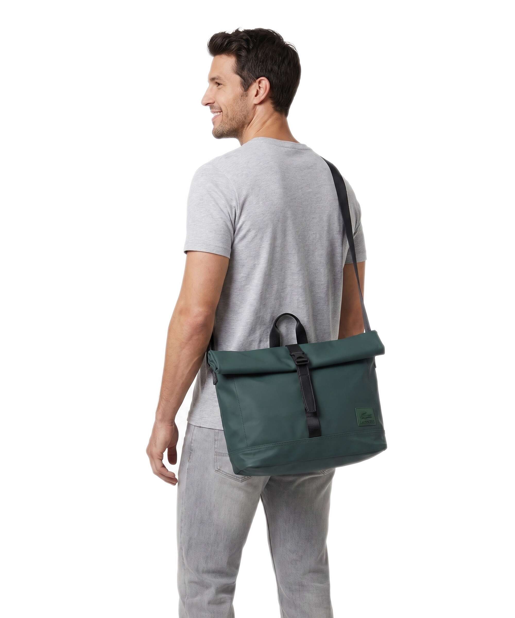 Lacoste In Motion Messenger bag varech/noir