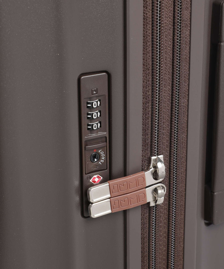 Jump Uppsala Pc Spinner (4 wheels) chocolat