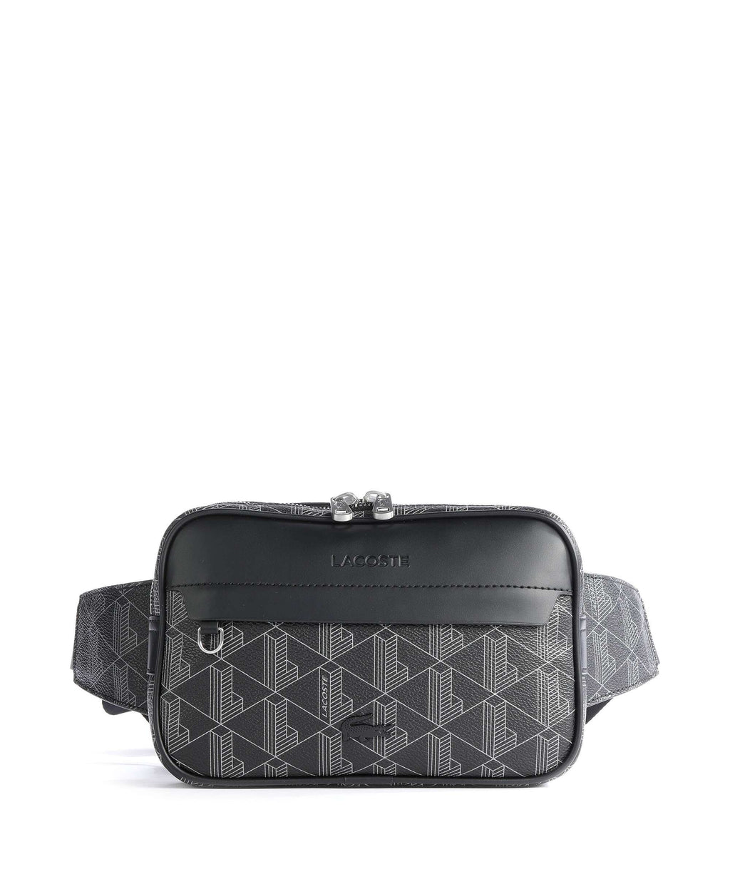 Lacoste The Blend Belt bag allover monogram/noir/gris
