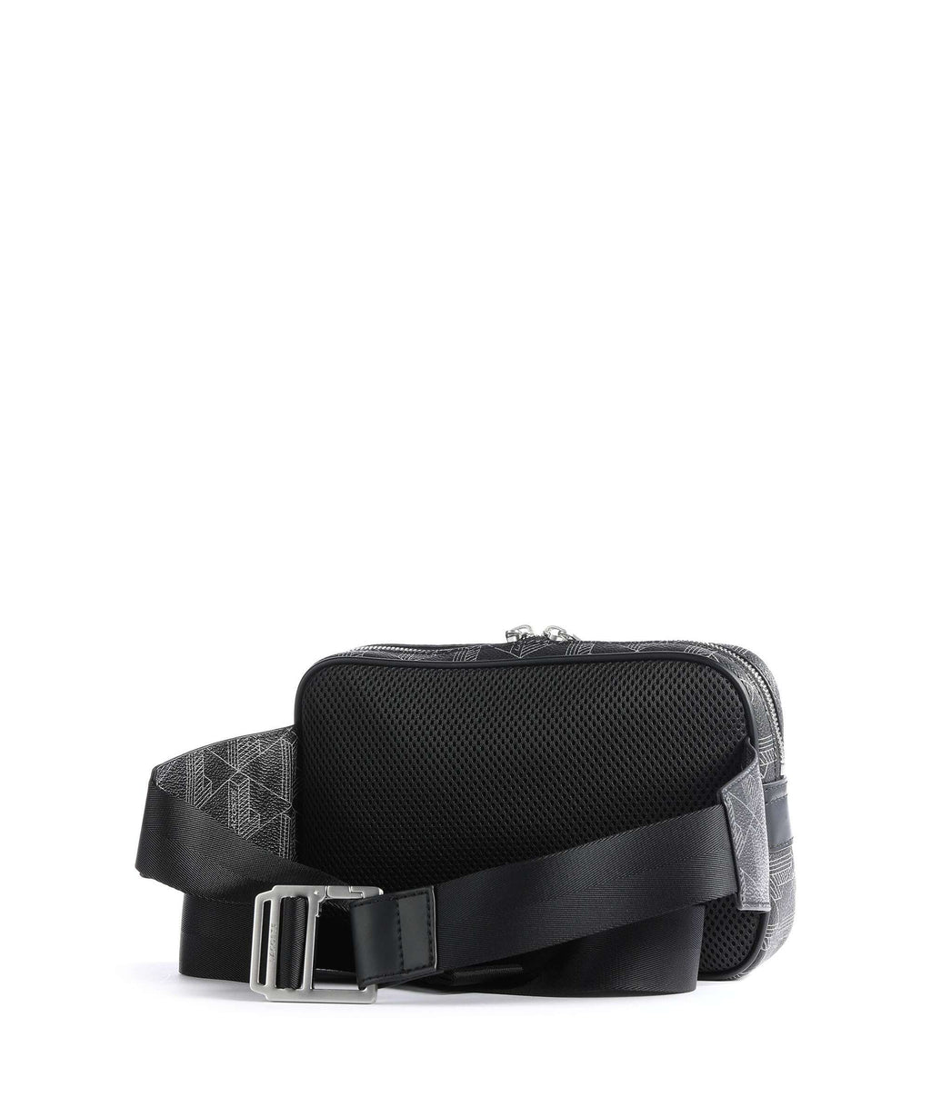 Lacoste The Blend Belt bag allover monogram/noir/gris