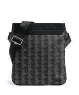 Lacoste The Blend Sac bandoulière monogram noir/gris