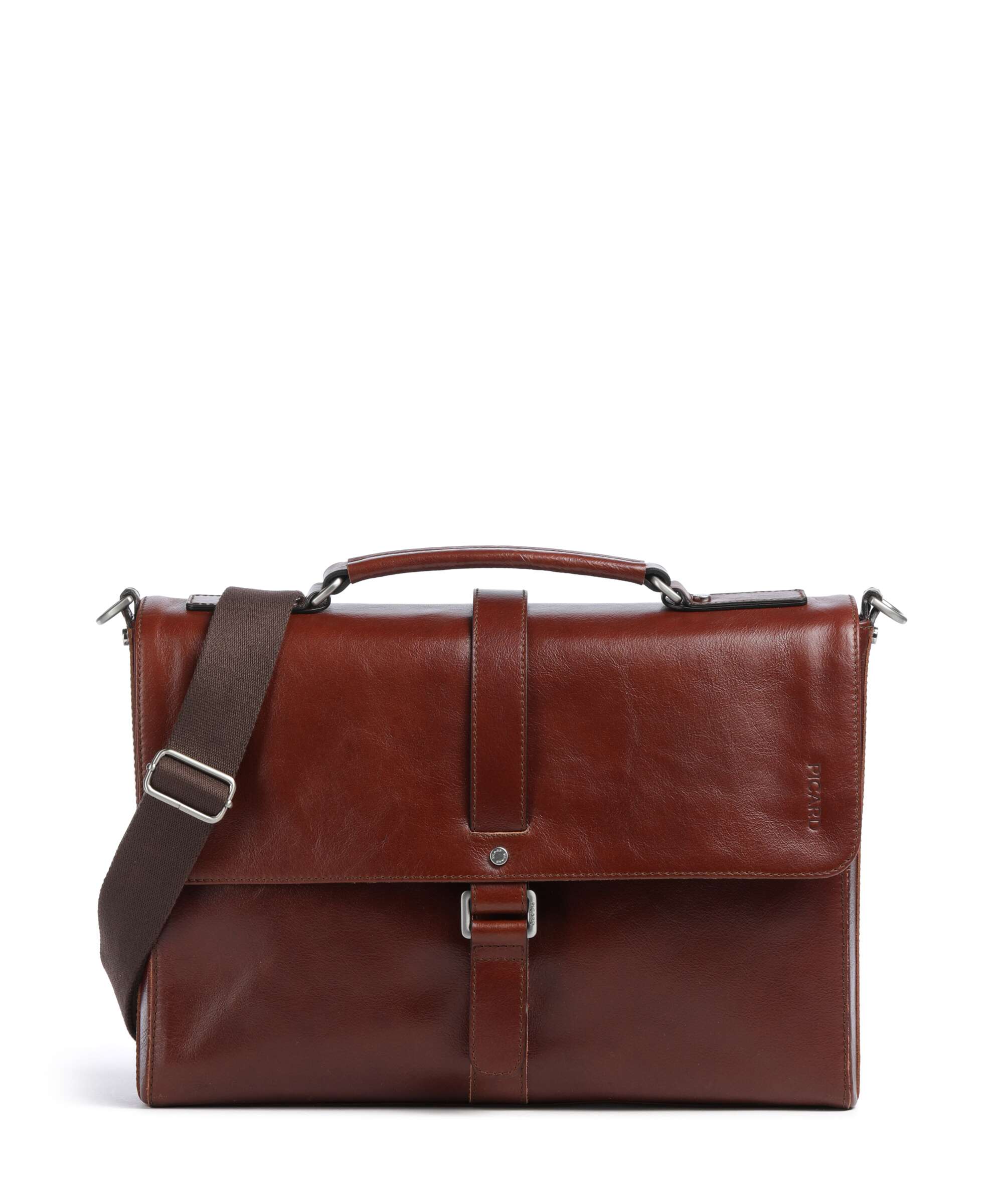 Picard Buddy Briefcase cognac