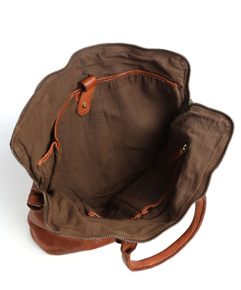 Harold's Submarine Briefcase cognac