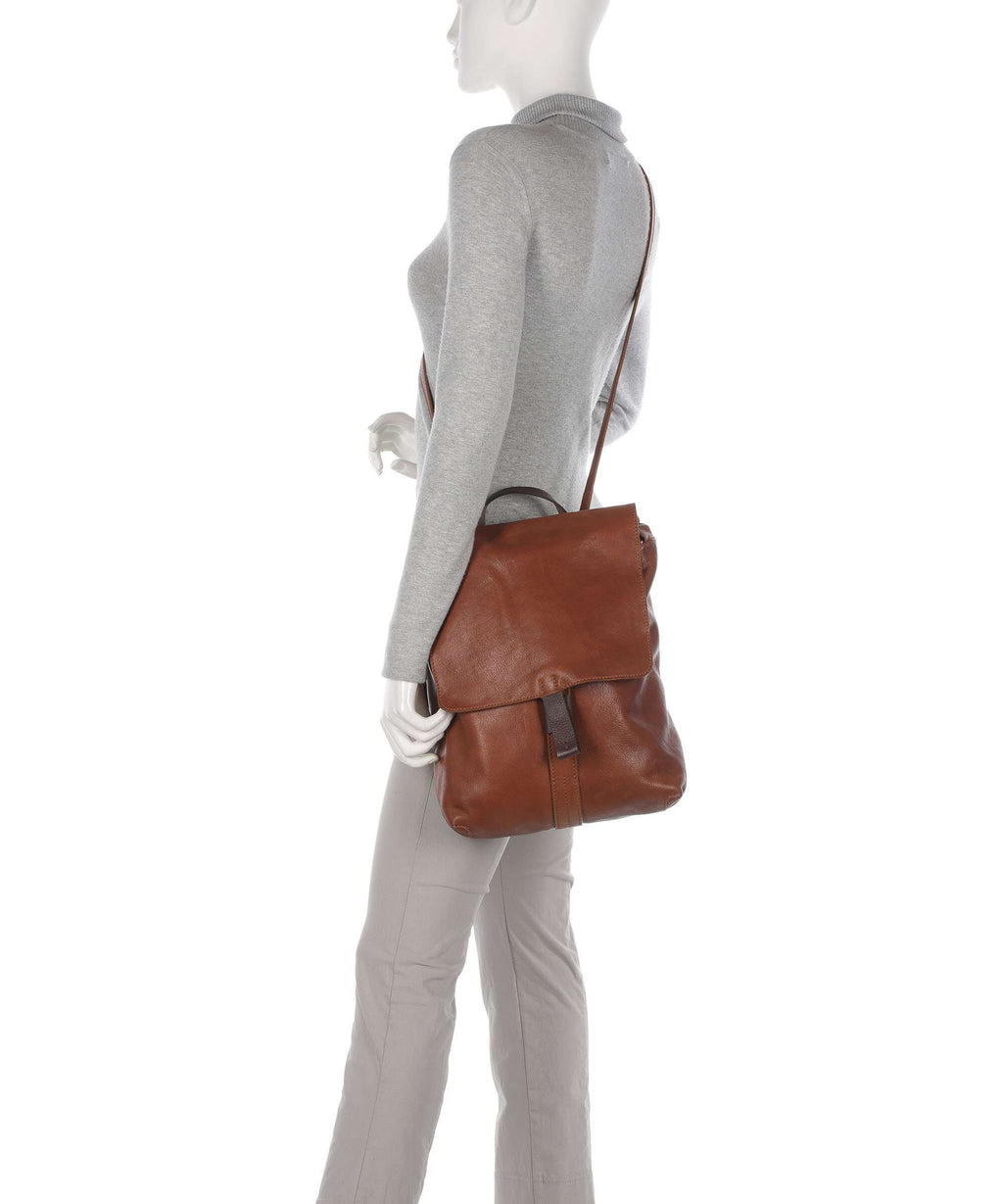 Harold's Lift Backpack bag cognac