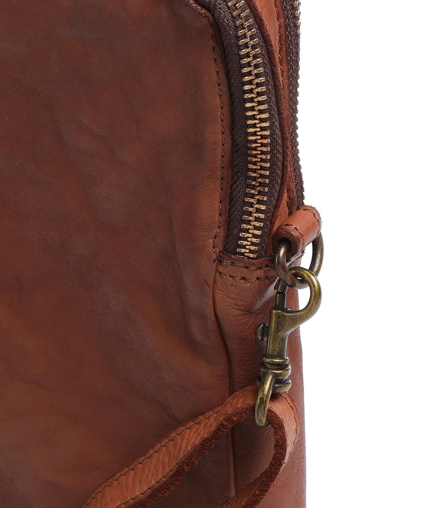 Harold's Submarine Briefcase cognac