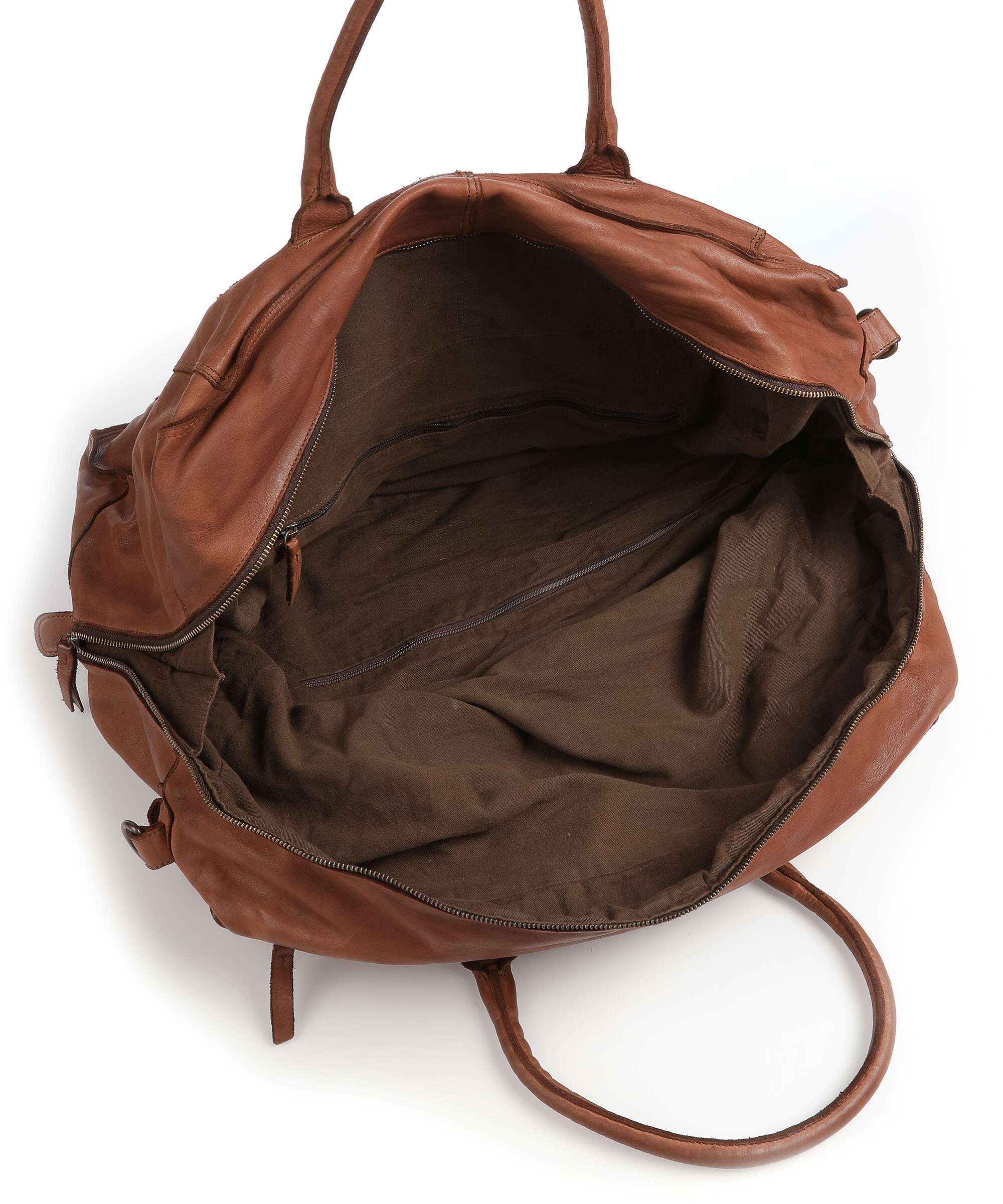Harold's Submarine Weekend bag cognac