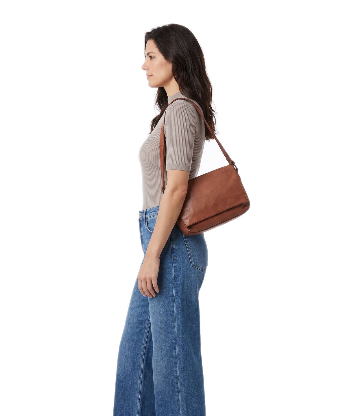 Harold's Submarine Shoulder bag cognac