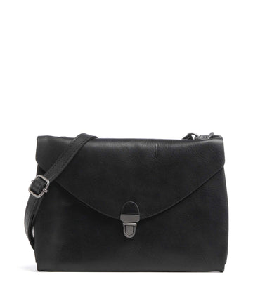 Harold's Fold Crossbody tas schwarz