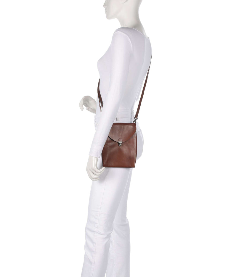 Harold's Fold Crossbody bag cognac