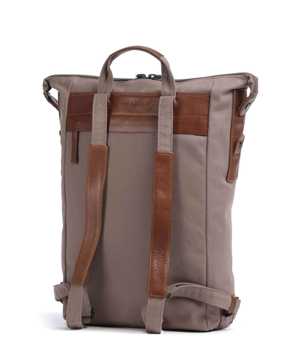 Harold's Wax Backpack sand braun