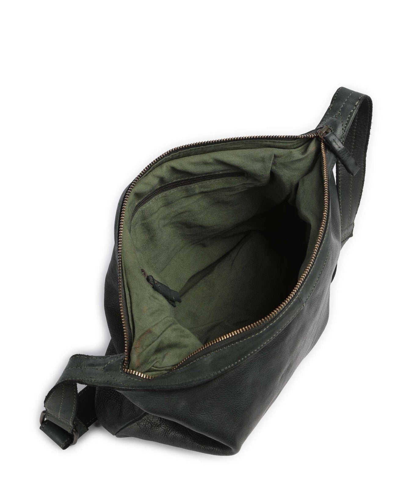 Harold's Submarine Hobo bag grün