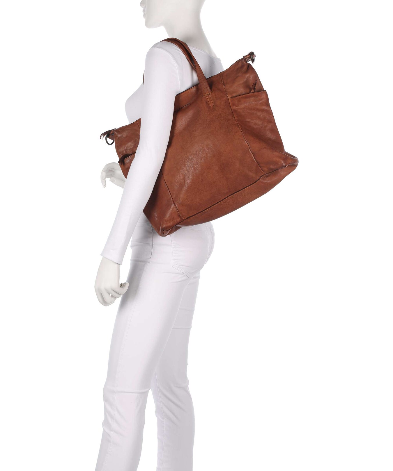 Harold's Submarine Tote bag cognac