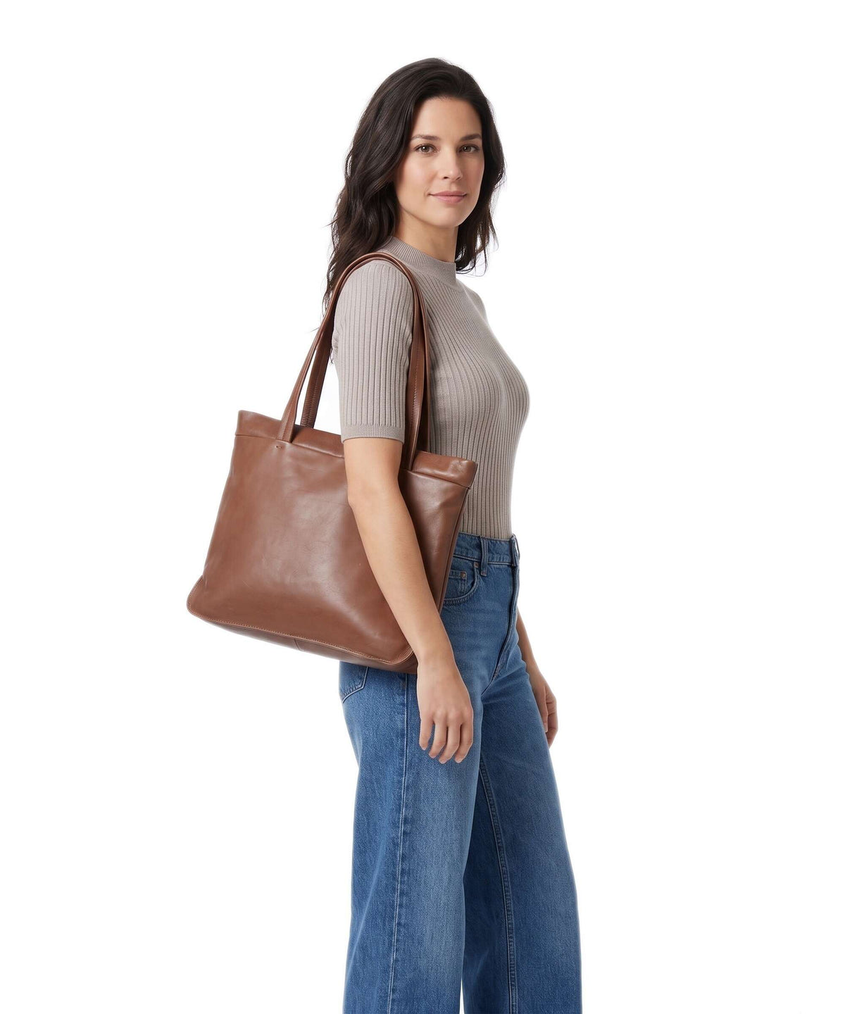 Harold's Caugio Tote bag cognac
