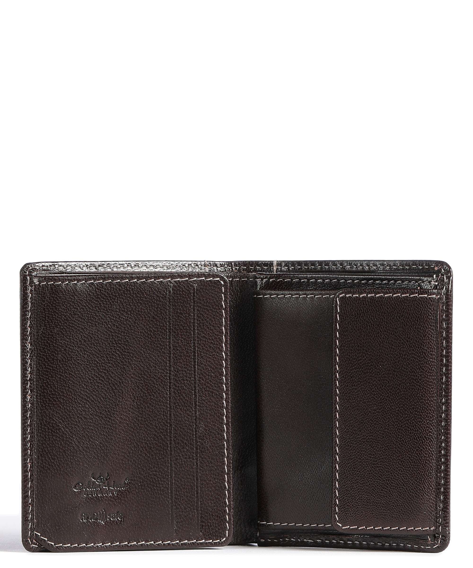 Golden Head Bari Wallet chocolate