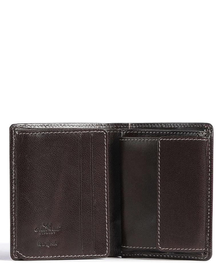 Golden Head Bari Wallet chocolate