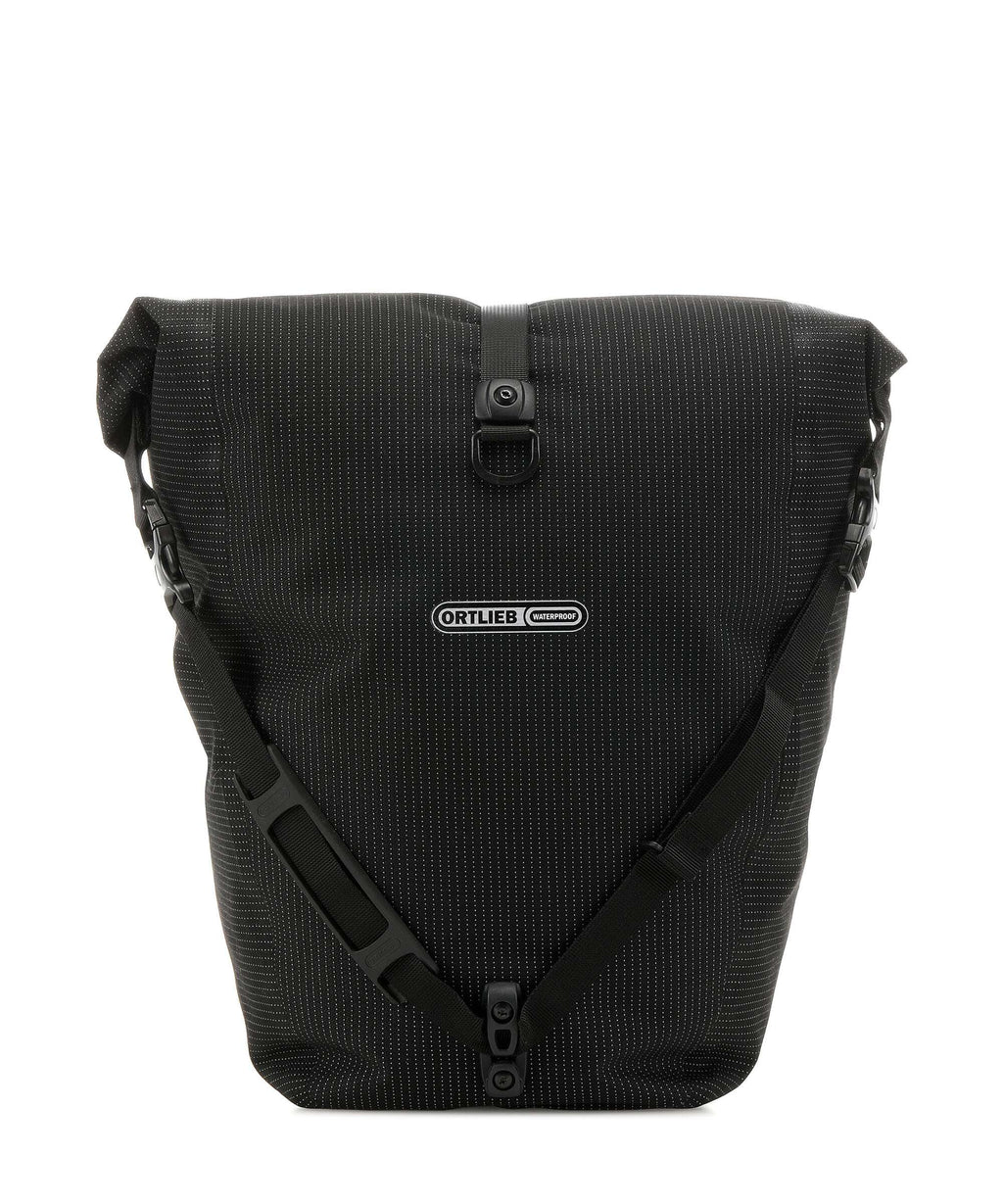 Ortlieb Back-Roller High Visibility QL2.1 Bike pannier black reflective