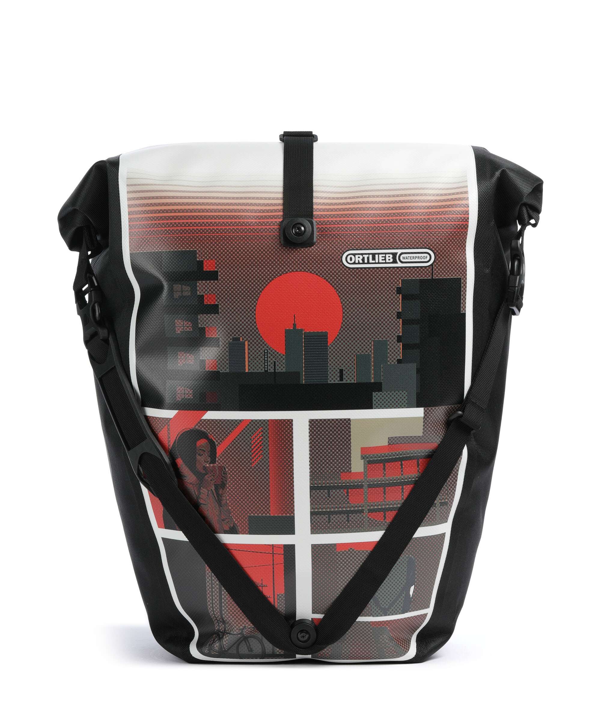 Ortlieb Back-Roller Design 20 Bike pannier morning routine