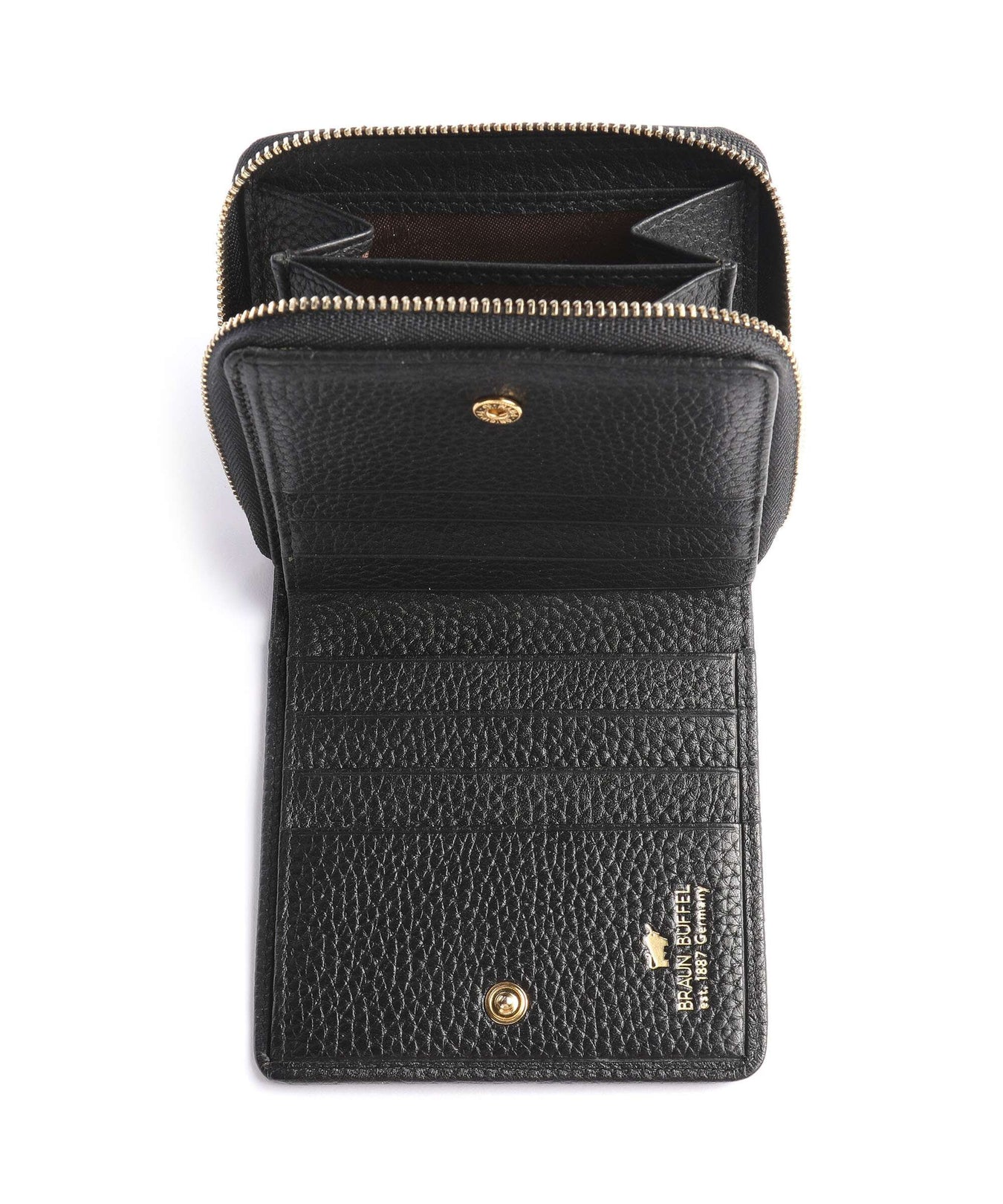 Braun Büffel Asti RFID Wallet schwarz