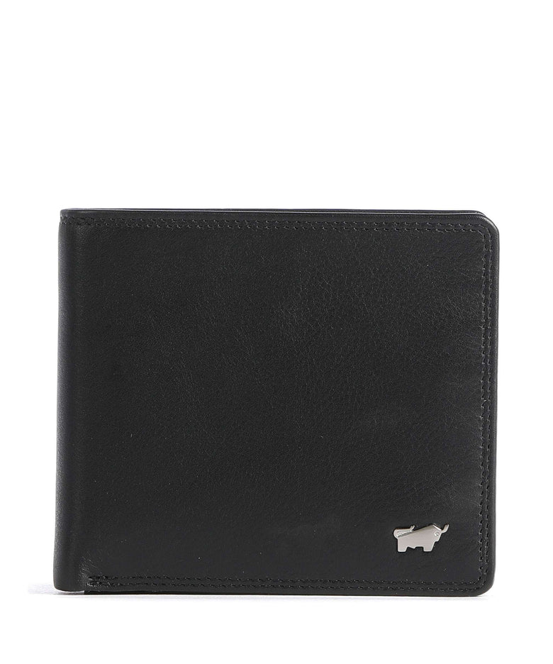 Braun Büffel Golf Secure Wallet schwarz
