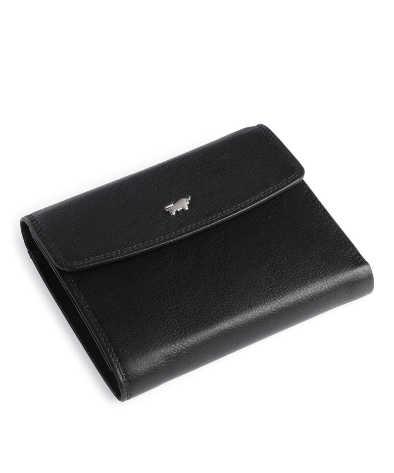 Braun Büffel Golf Secure Wallet schwarz