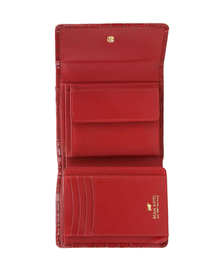 Braun Büffel Verona M Wallet rot