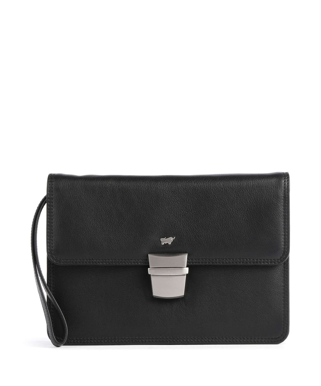 Braun Büffel Poly Wristlet schwarz