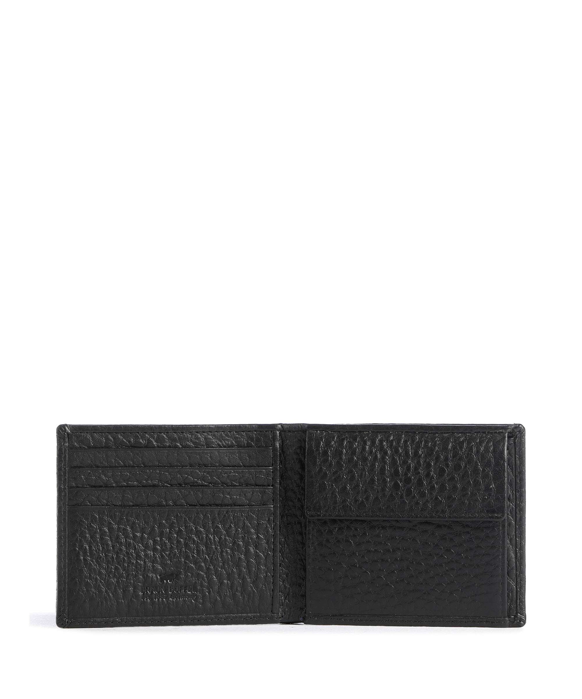 Braun Büffel Yannik Wallet schwarz