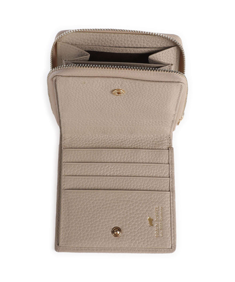 Braun Büffel Asti S Wallet sesam