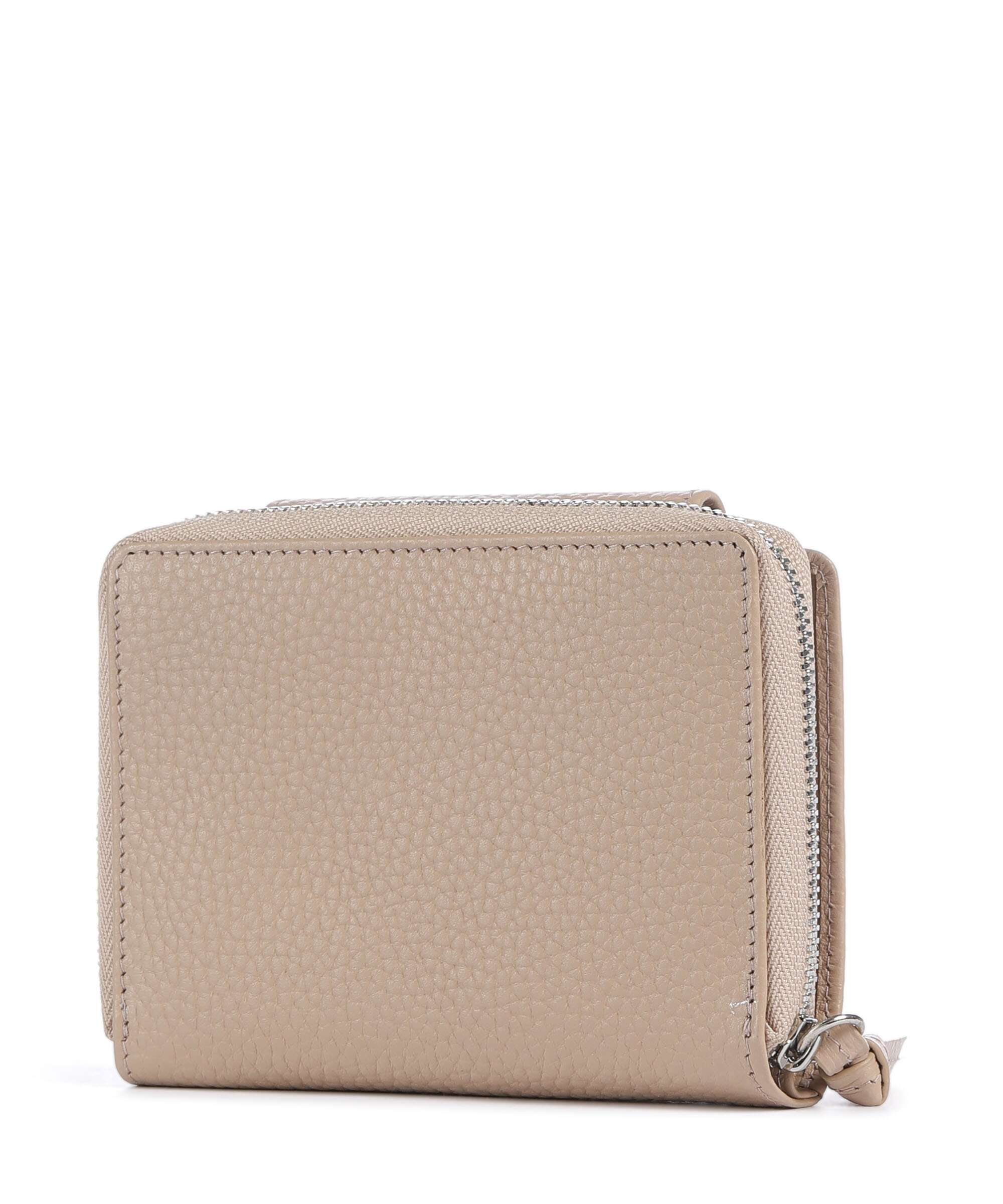 Braun Büffel Hanna M Wallet creme