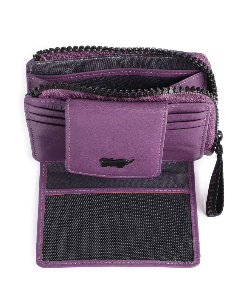 Braun Büffel Capri RFID Credit card holder viola