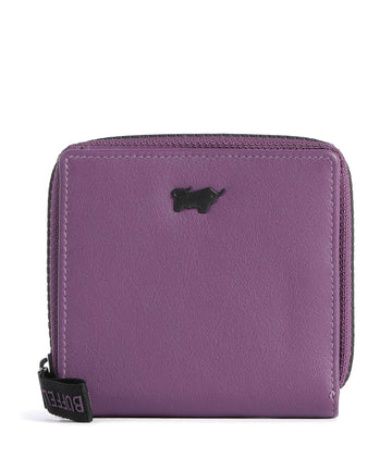 Braun Büffel Capri RFID Portemonnee viola
