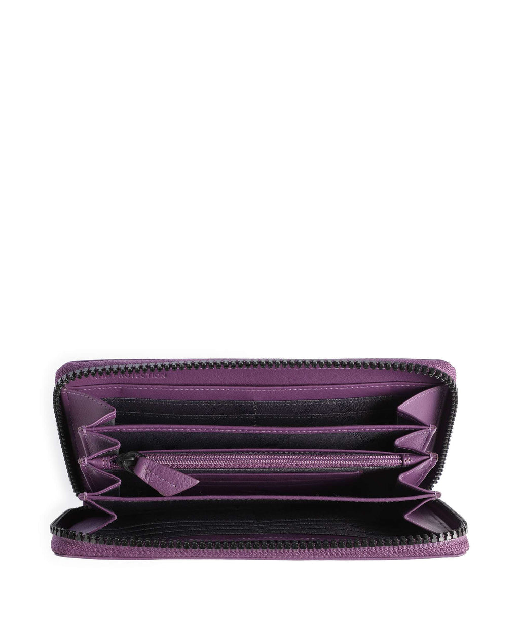 Braun Büffel Capri Wallet viola