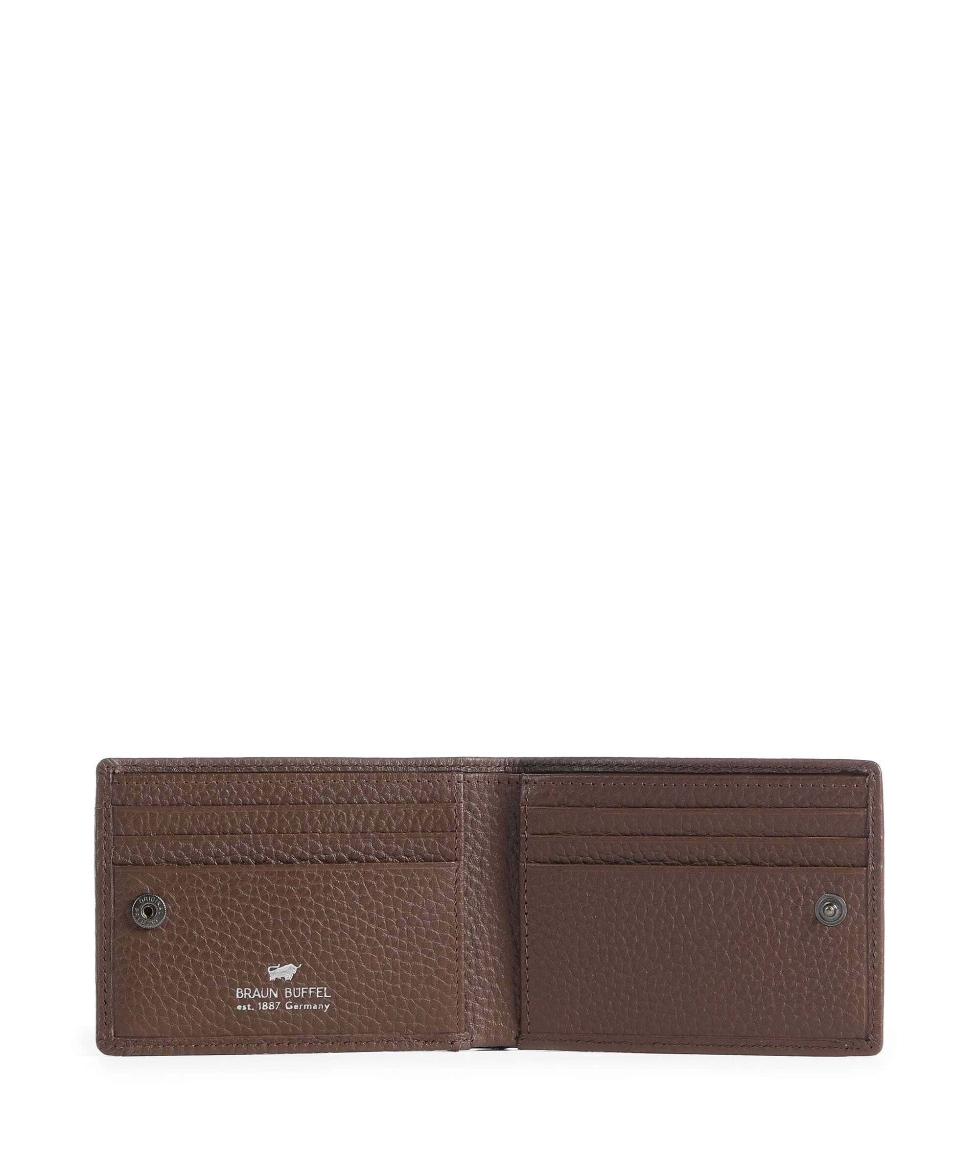 Braun Büffel Theo Wallet nut