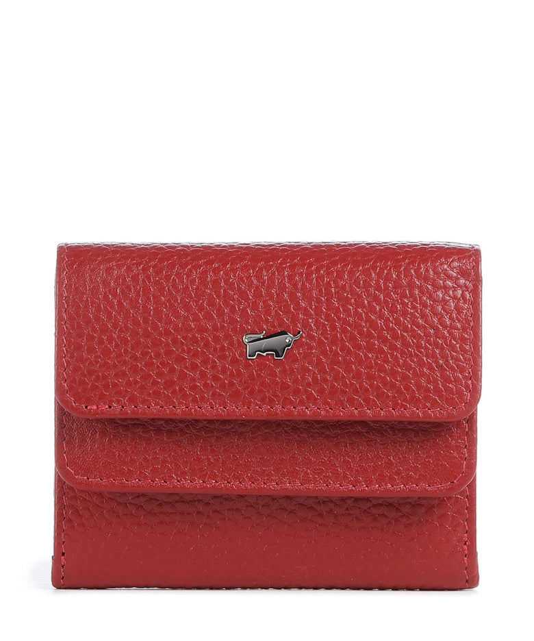 Braun Büffel Asti Wallet red