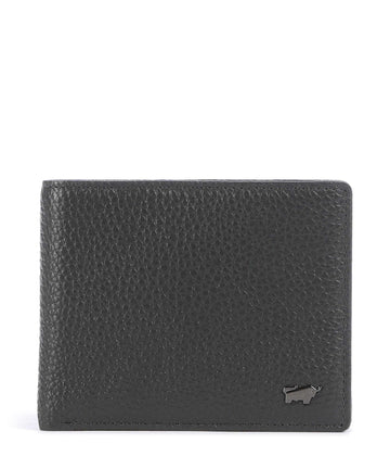 Braun Büffel Theo RFID Portemonnee dark grey