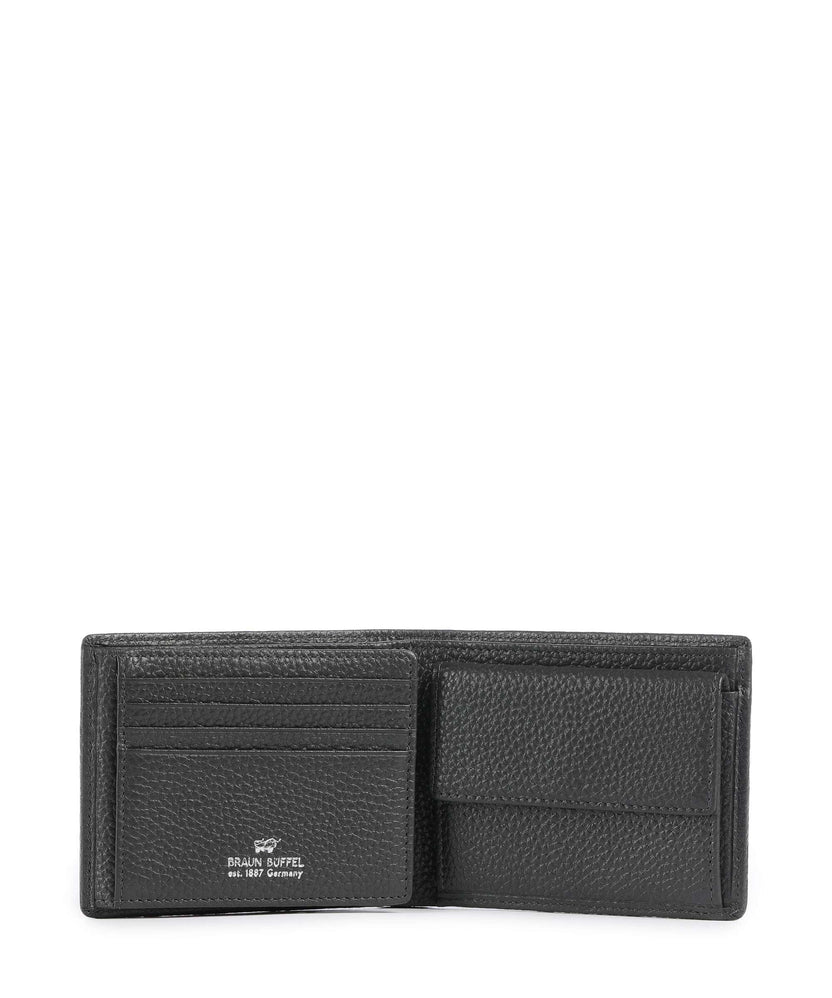 Braun Büffel Theo RFID Wallet dark grey