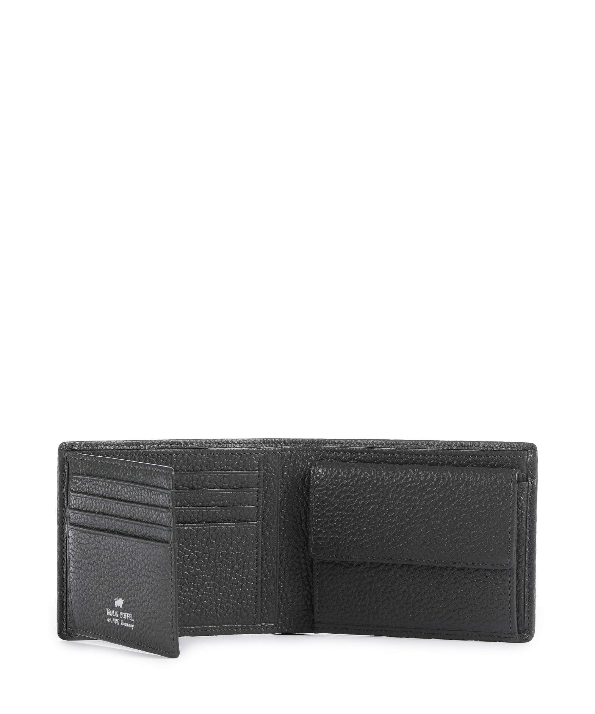 Braun Büffel Theo Wallet dark grey