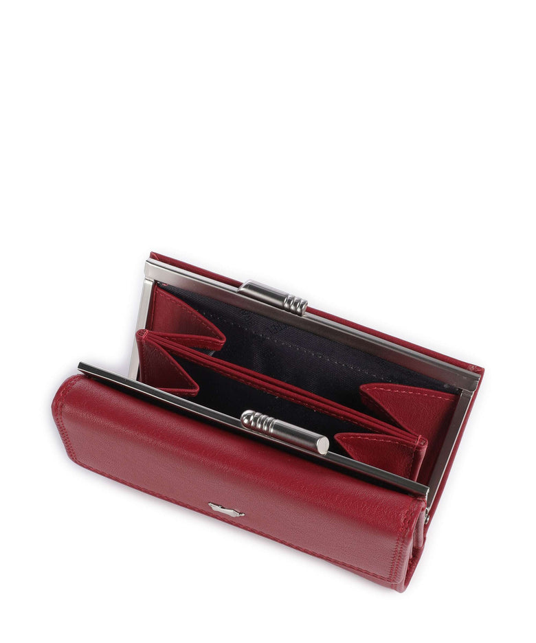 Braun Büffel Golf RFID Wallet rot