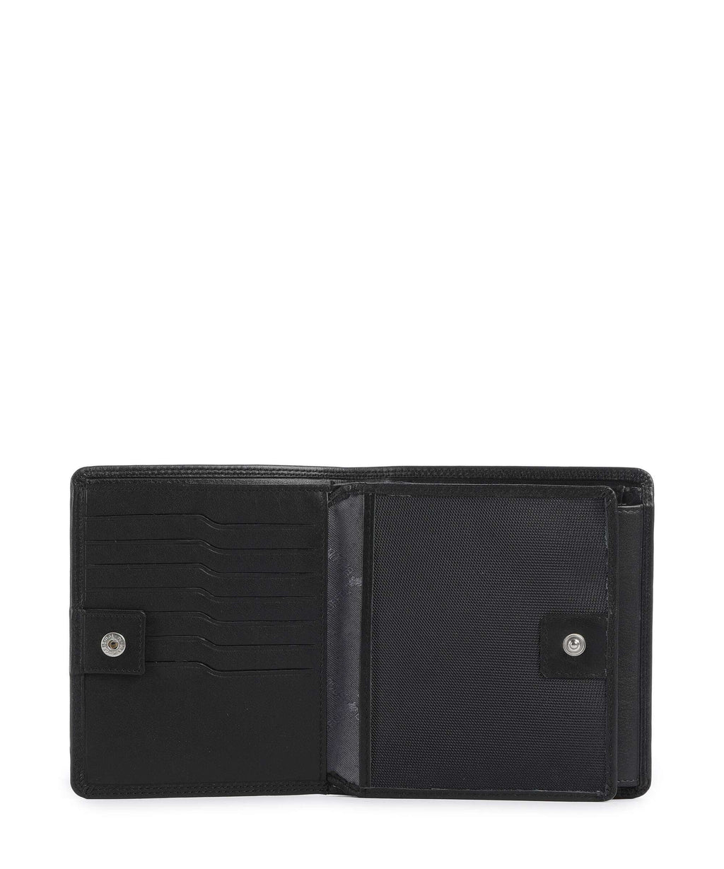 Braun Büffel Golf RFID Wallet schwarz