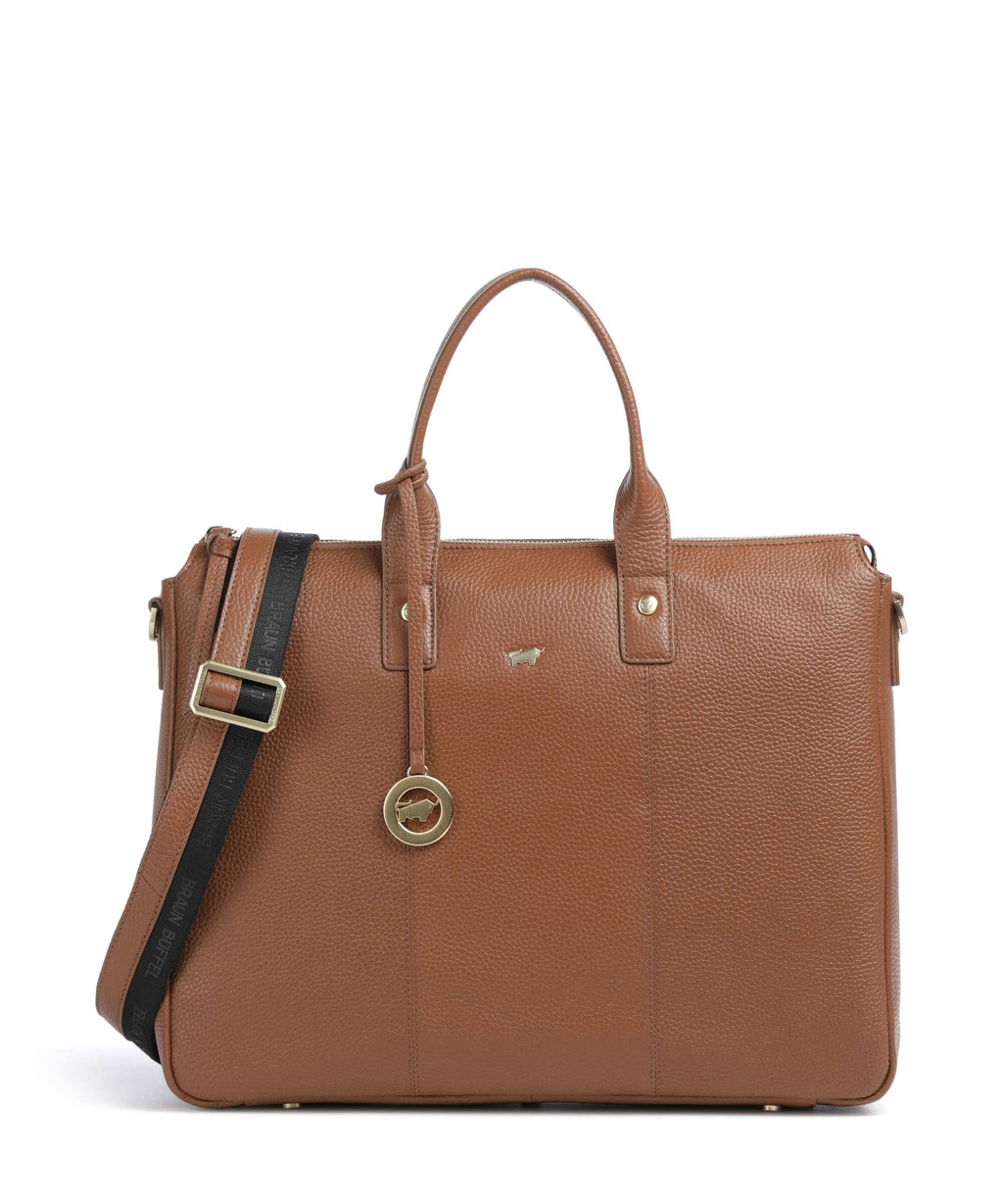 Braun Büffel Hanna Briefcase saddle brown