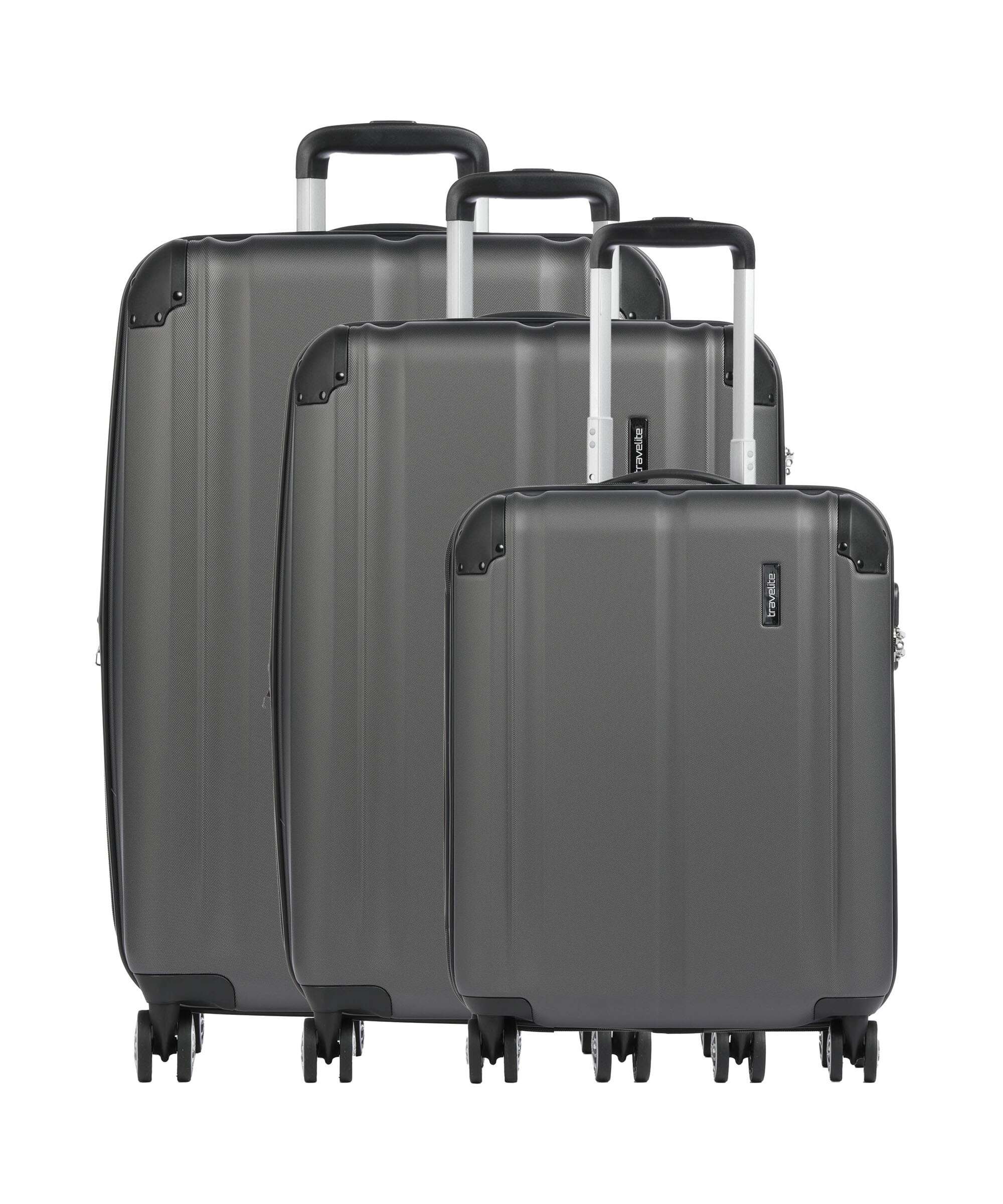 Travelite City Suitcase set (4 wheels) anthrazit