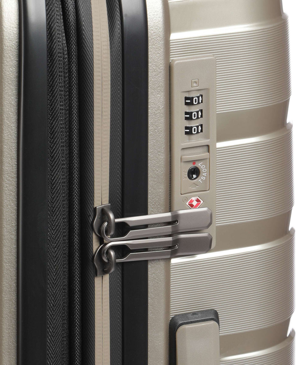 Travelite Air Base Suitcase set (4 wheels) champagner