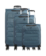 Travelite Skaii Kofferset (4 wielen) panoramablau