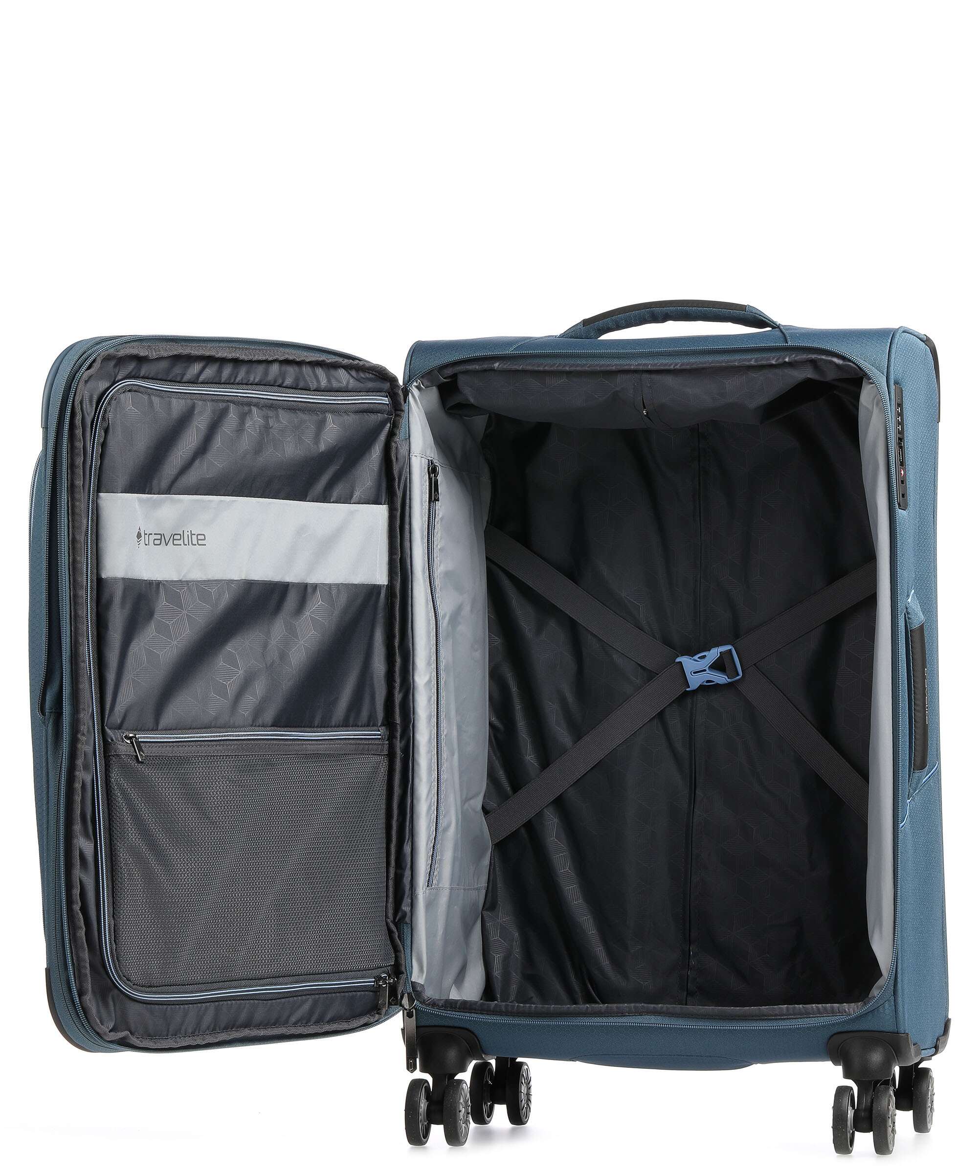 Travelite Skaii Spinner (4 wheels) panoramablau